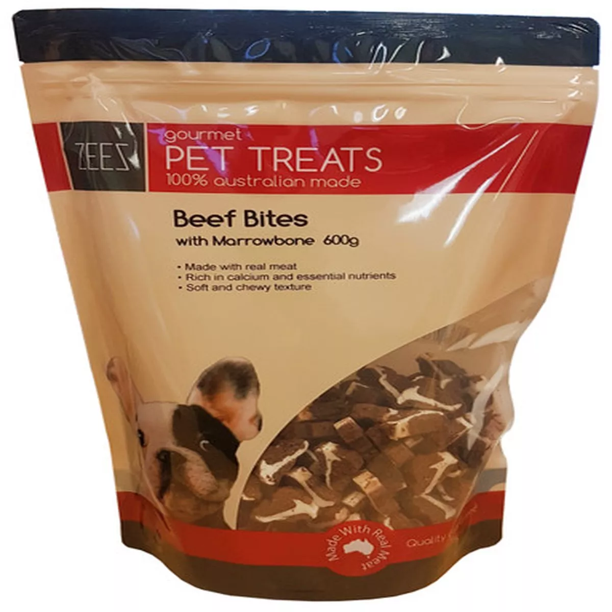ZeeZ Beef Bites Marrowbone Dog Treats