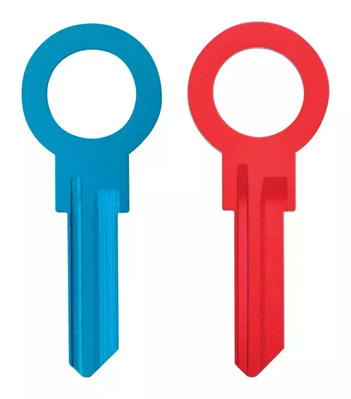Zero Gravity Universal Key Blank For House And Padlock – Single Sided