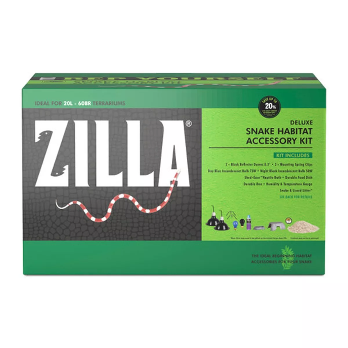 Zilla Snake Habitat Accessory Kit