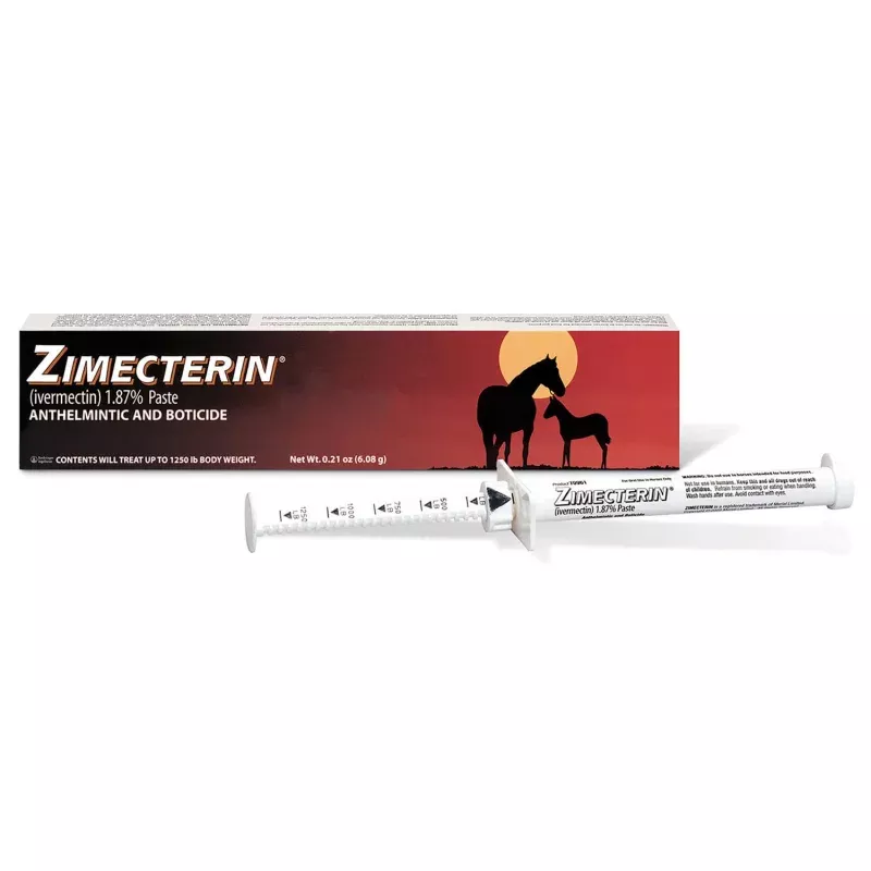 Zimecterin Horse Dewormer Paste, 1-Dose