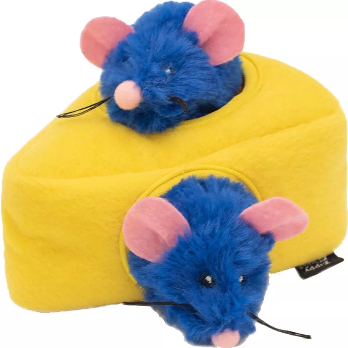 Zippyclaws Burrow Mice N Cheese – CATNIP | SM