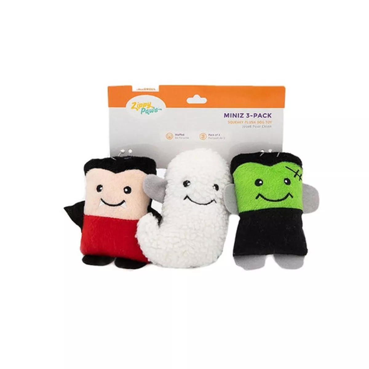 ZippyPaws Halloween Miniz Monster Set