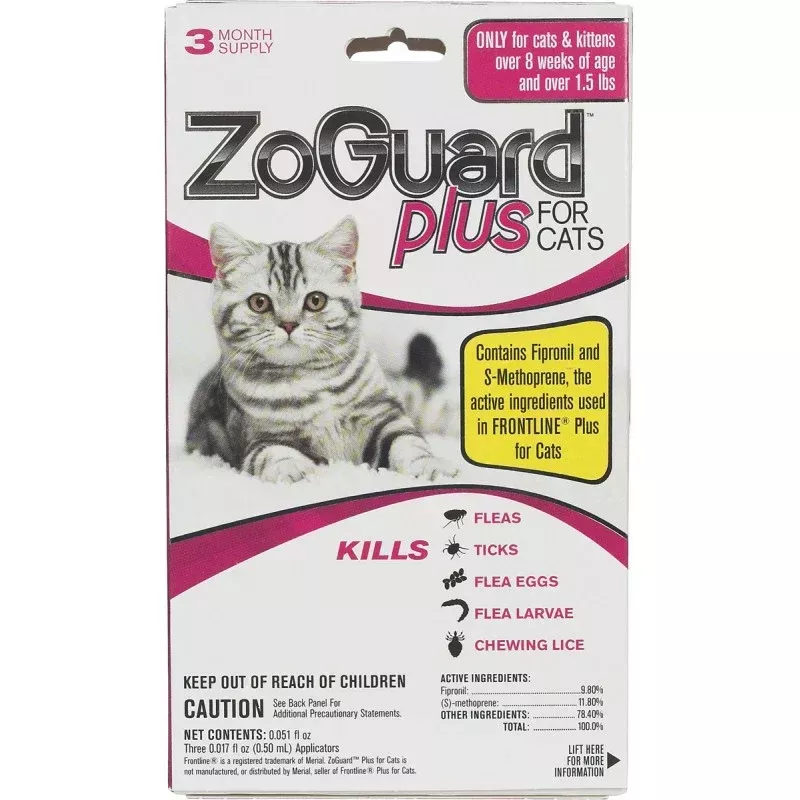 ZoGuard PLUS for Cats – 3 Months