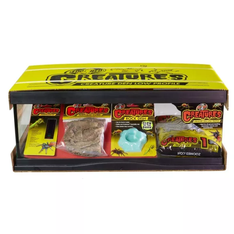 Zoo Med Creatures Den Low Profile Starter Kit