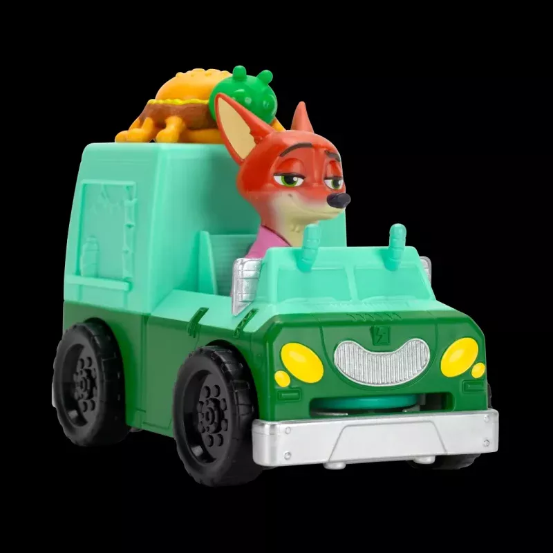 Zootopia figures with car - Nick Wilde